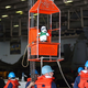 Image for article titled You Think Your Commute Sucks? Try A Highline Transfer Between Two Ships!